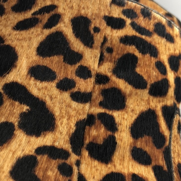 Botkier Allie Bootie - Leopard print Cow Hair Boots-Size 7.5 - Picture 9 of 9